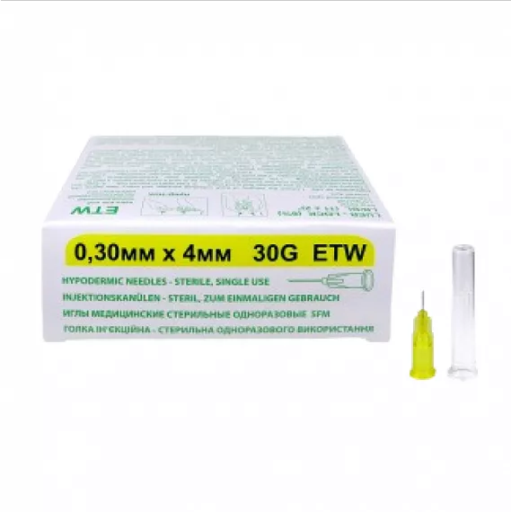 СФМ Игла для микроинъекций 30G (0,30 х 4 мм)