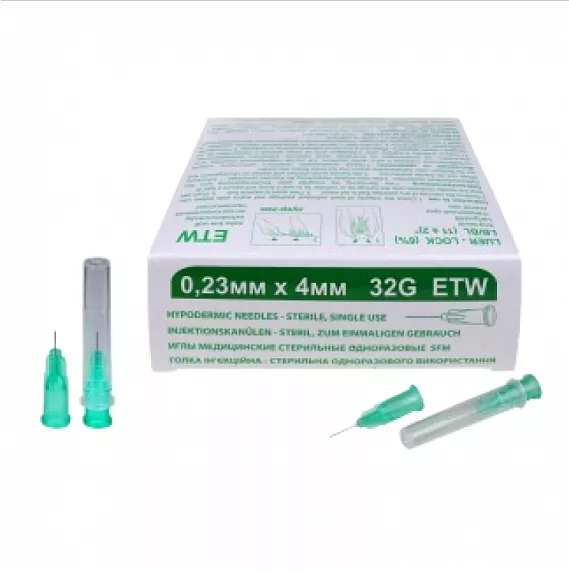 СФМ Игла для микроинъекций 32G (0,23 х 4 мм)