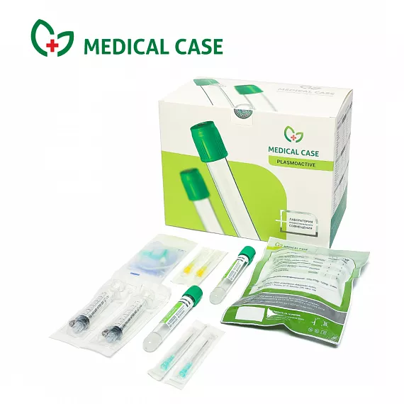 Набор для получения и введения аутологичной плазмы Medical Case Plasmoactive "Плюс" (10 саше)